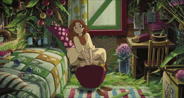 Arrietty Ghibli GIF - Arrietty Ghibli GIFs