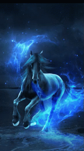 Blue Horse GIF - Blue Horse GIFs