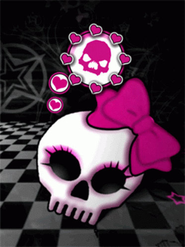 Skull Girlskull GIF - Skull Girlskull GIFs