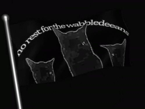 Wabbledee Flag GIF - Wabbledee Flag No Rest For The Wabbledeeans GIFs