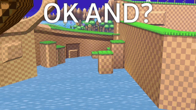 a screenshot of a video game with the words ok and