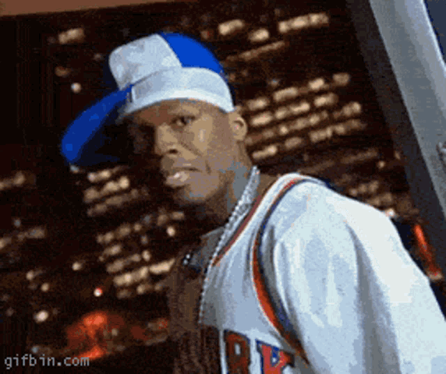 Blank Stare 50cent GIF