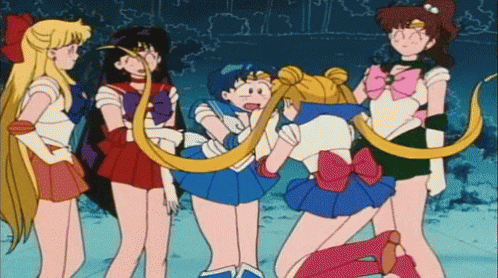 Celebrate Sailor Moon GIF - Celebrate Sailor Moon Venus GIFs