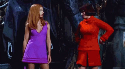 Velma Daphne GIF - Velma Daphne Scooby Doo GIFs