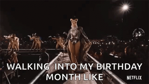 Im So Excited Walking Into My Birthday Month Like GIF - Im So Excited Walking Into My Birthday Month Like Swag GIFs