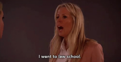 I Went To Law School GIF - I Went To Law School Law School GIFs