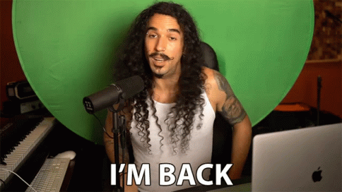 Im Back Anthony Vincent GIF - Im Back Anthony Vincent Ten Second Songs GIFs