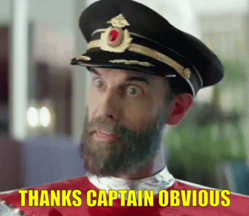 Thank You Captain Obvious GIFs | Tenor