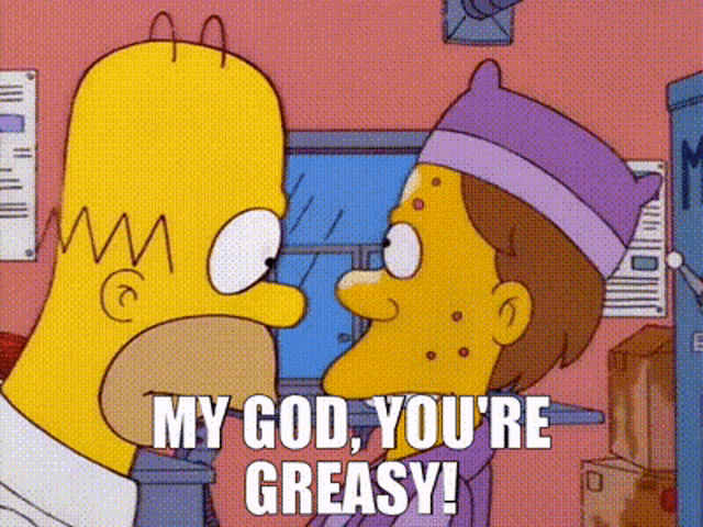 Greasy Simpsons GIF - Greasy Simpsons Callum GIFs