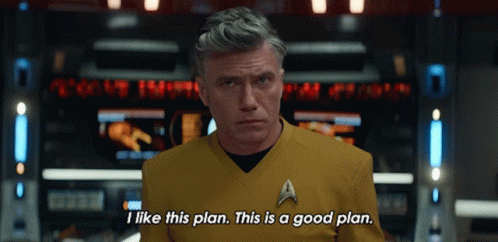 I Like This Plan This Is A Good Plan Captain Christopher Pike GIF