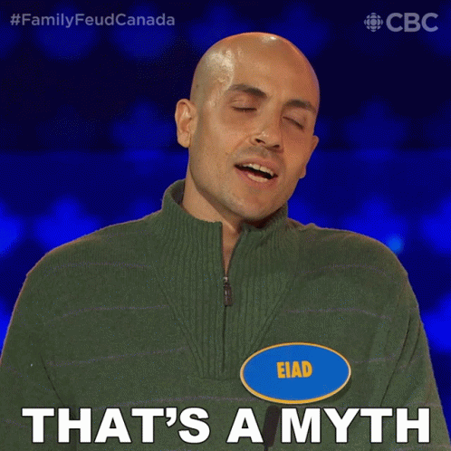 Thats A Myth Family Feud Canada GIF - Thats A Myth Family Feud Canada That Not True GIFs