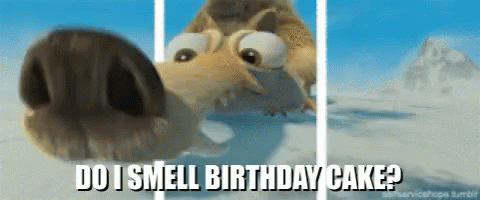 Scrat Ice Age GIF - Scrat Ice Age Birthday Cake GIFs