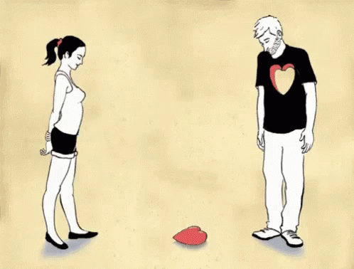 Heart Stomped GIF - Heart Stomped Cartoon GIFs