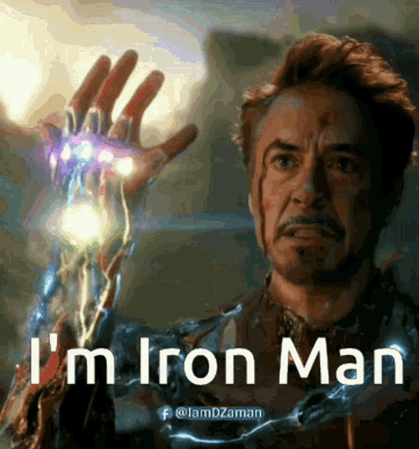 Iron Man Iron Man Snap GIF - Iron Man Iron Man Snap Avengers GIFs