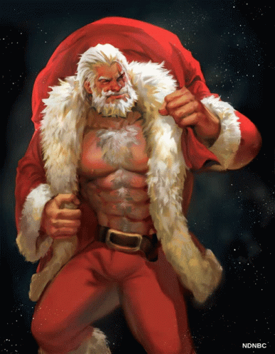 Super Santa Kick Ass Santa GIF - Super Santa Kick Ass Santa Santa Hunk GIFs