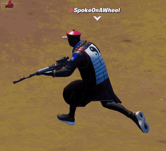 a screenshot of a video game with the name spokeonawheel