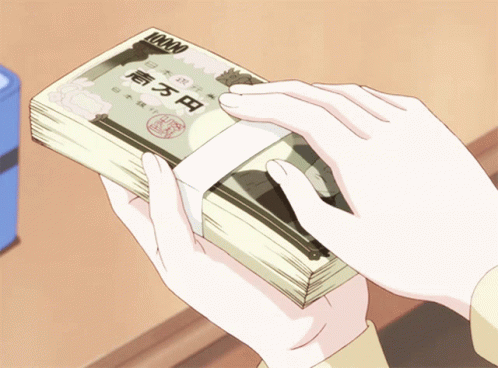 Money Cash GIF - Money Cash Anime GIFs
