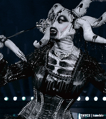 a black and white photo of a clown with the words t4yce tumblr on the bottom right