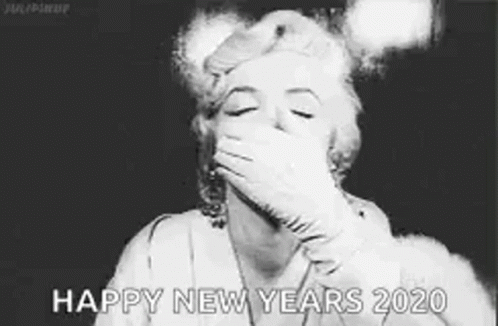 Happy New Year 2020 GIF - Happy New Year 2020 Blow Kiss GIFs