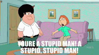 Familyguy Stupid GIF - Familyguy Stupid Man GIFs