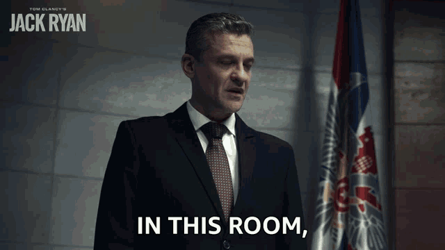 In This Room Some Of You Are Traitors President Surikov GIF - In This Room Some Of You Are Traitors President Surikov Tom Clancys Jack Ryan GIFs