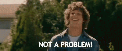 Not A Problem! GIF - Not A Problem Thumbs Up Andy Samberg GIFs