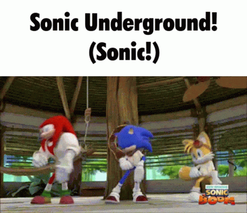 Sonic Sonic Underground GIF - Sonic Sonic Underground Gaspkujo GIFs