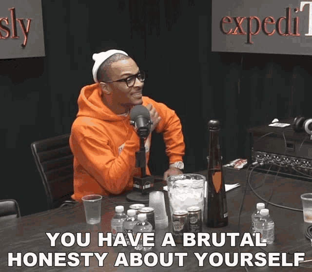 You Have A Brutal Honesty About Yourself Clifford Joseph Harris Jr GIF