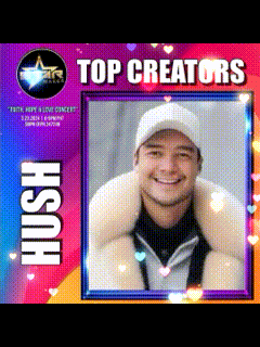 hush is one of the top creators on the star awards