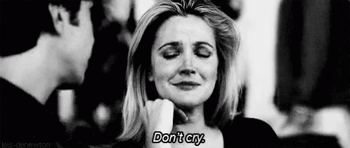 Don'T Cry GIF - Drew Barrymore Dont Cry Tears GIFs