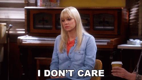I Dont Care Christy GIF - I Dont Care Christy Anna Faris GIFs