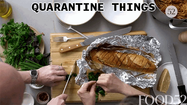 Quarantine Things Food52 GIF - Quarantine Things Food52 Stay Home GIFs