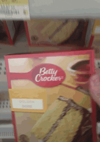 Betty Crocker Golden Cake Mix GIF