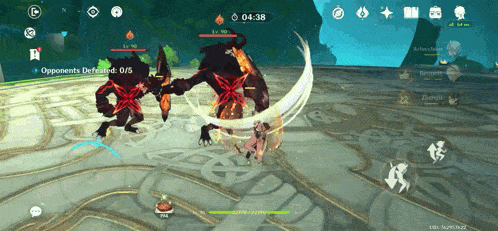 a screenshot of a video game with the time of 04:38 on the screen