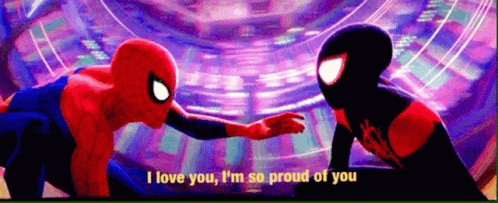 Spider Man I Love You GIF - Spider Man I Love You Im So Proud GIFs