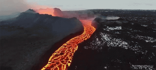 火山 噴火　ハワイ GIF - Volcano Erupt GIFs