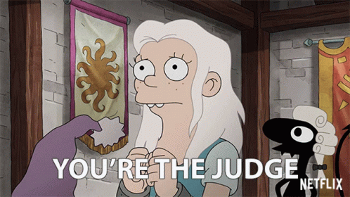 Youre The Judge You Decide GIF