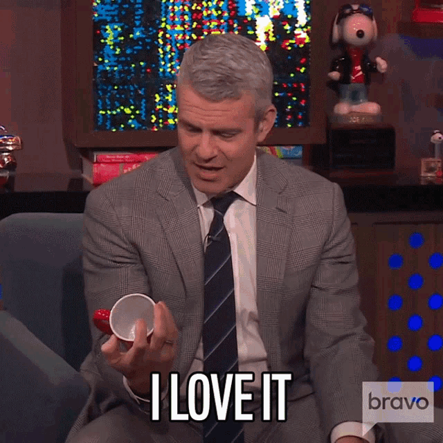 I Love It Andy Cohen GIF - I Love It Andy Cohen Watch What Happens Live GIFs