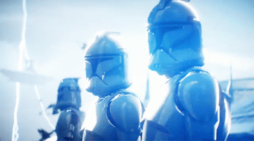 Squad Star Wars GIF - Squad Star Wars Galactic Republic GIFs