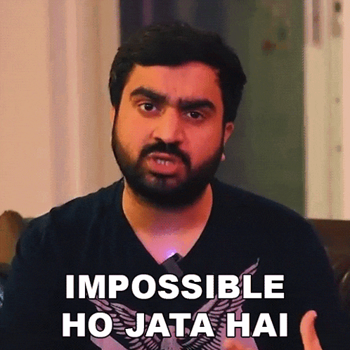 Impossible Ho Jata Hai Hellranger GIF - Impossible Ho Jata Hai Hellranger Bhavin Kotwani GIFs