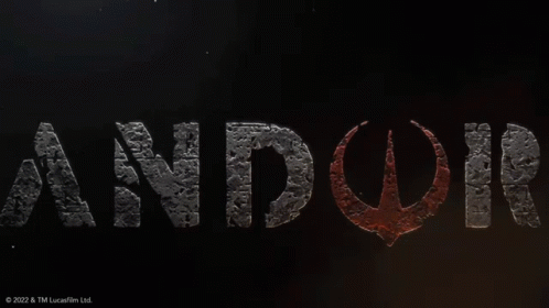Star Wars Andor Show Title GIF - Star Wars Andor Show Title Tv Title GIFs