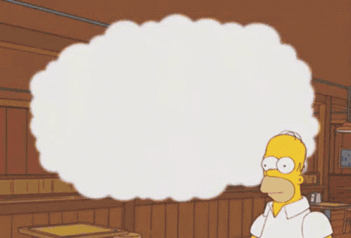a cartoon of homer simpson and donald trump