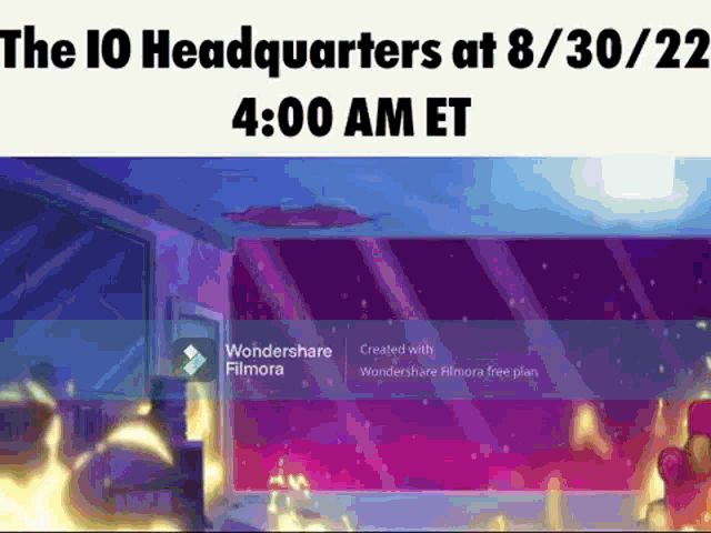 the 10 headquarters at 8/30/22 4:00 am et
