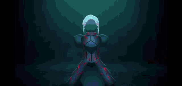 a purple and red background with a few lines