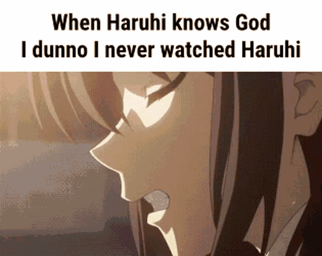 Haruhi Suzumiya God Knows GIF - Haruhi Suzumiya God Knows Anime Music GIFs