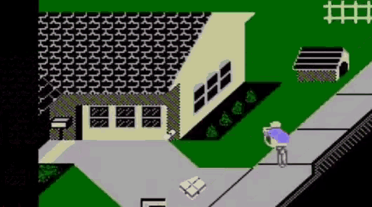 Avgn Paperboy Goes Mad GIF - Avgn Paperboy Goes Mad Video Game GIFs