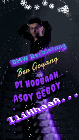 a bmw berbintang ben goyang di hoobaah asoy geboy