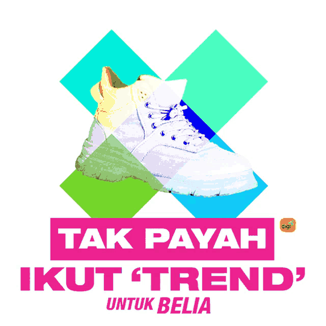 a poster that says " tak payah " on it