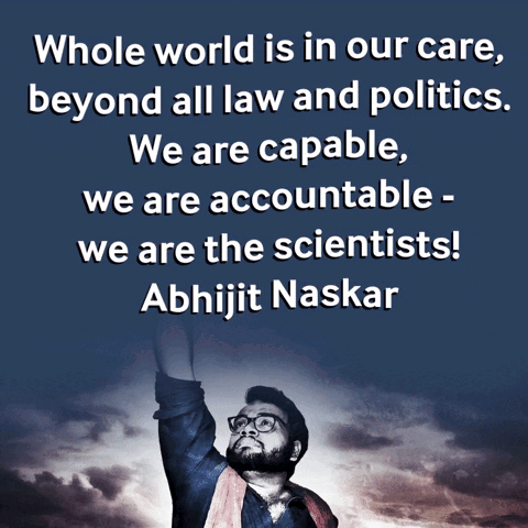 Abhijit Naskar We Are The Scientists GIF - Abhijit Naskar Naskar We Are The Scientists GIFs