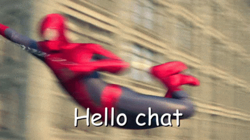 Spiderman Hello Chat The Amazing Spider Man GIF